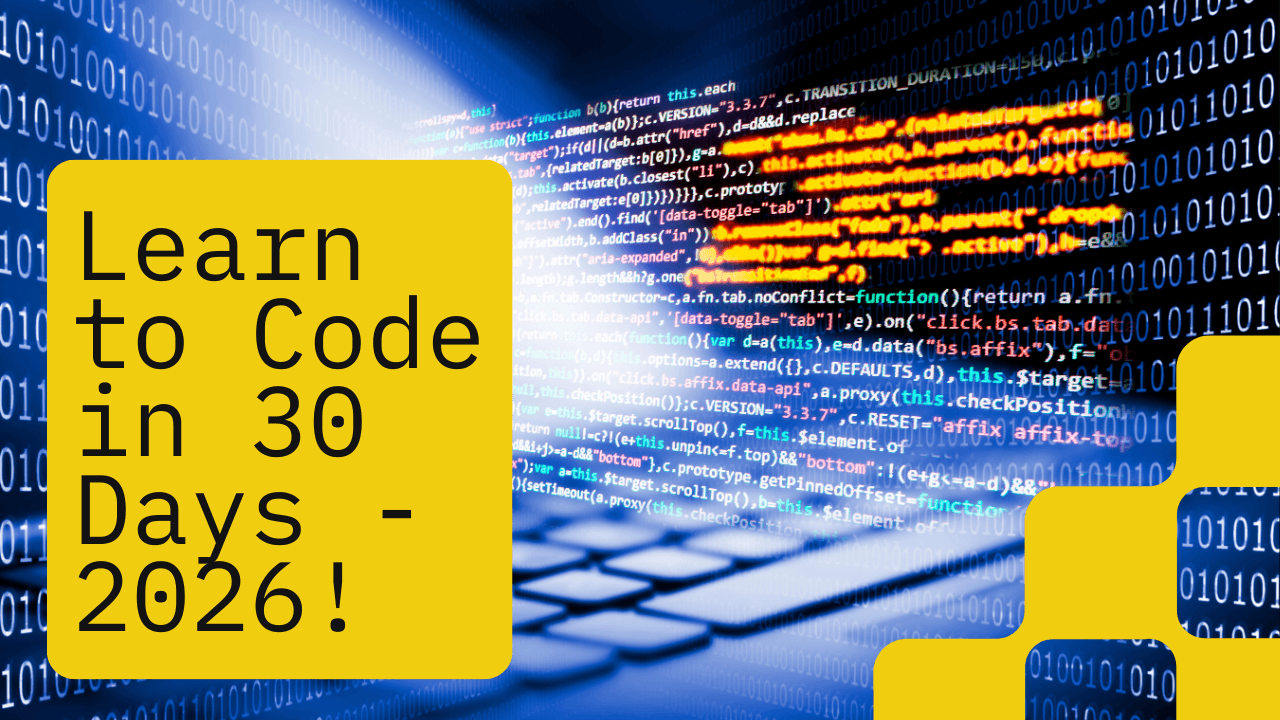 How I'd Learn to Code in 30 Days (If I Had to Start Over)